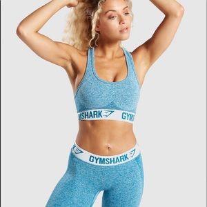 Gymshark Flex Sports Bra Deep Teal/Ice Blue